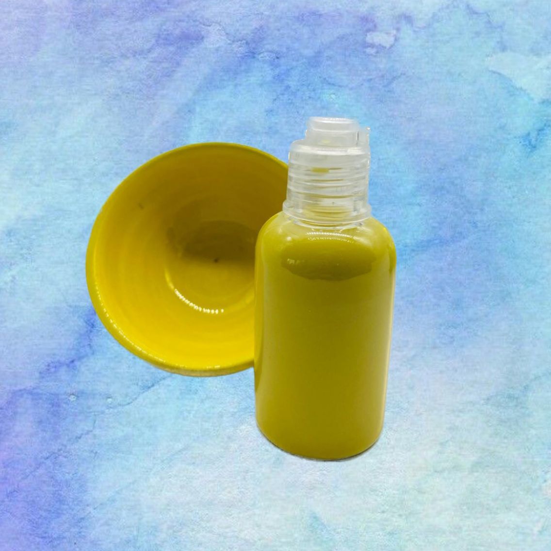 Limon sarı çini boyası sıraltı