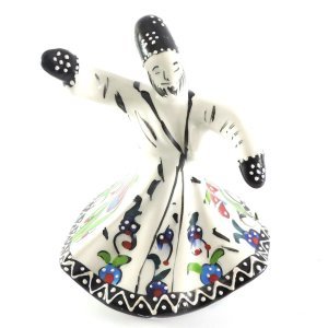 Oğuz Çini 14CM SİYAH SEMAZEN