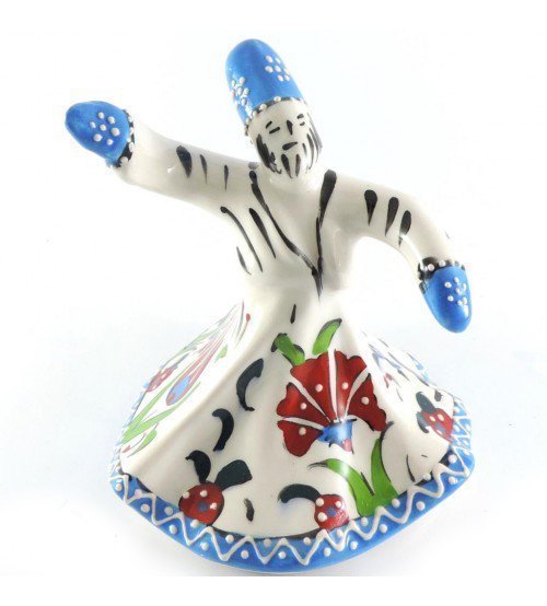 Oğuz Çini 14CM AÇIK MAVİ SEMAZEN