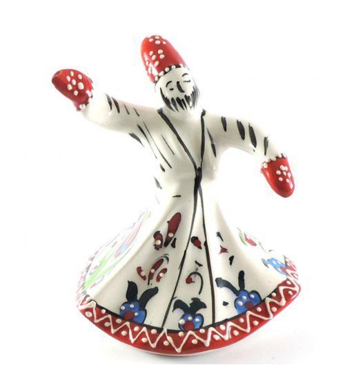 Oğuz Çini 14CM KIRMIZI SEMAZEN