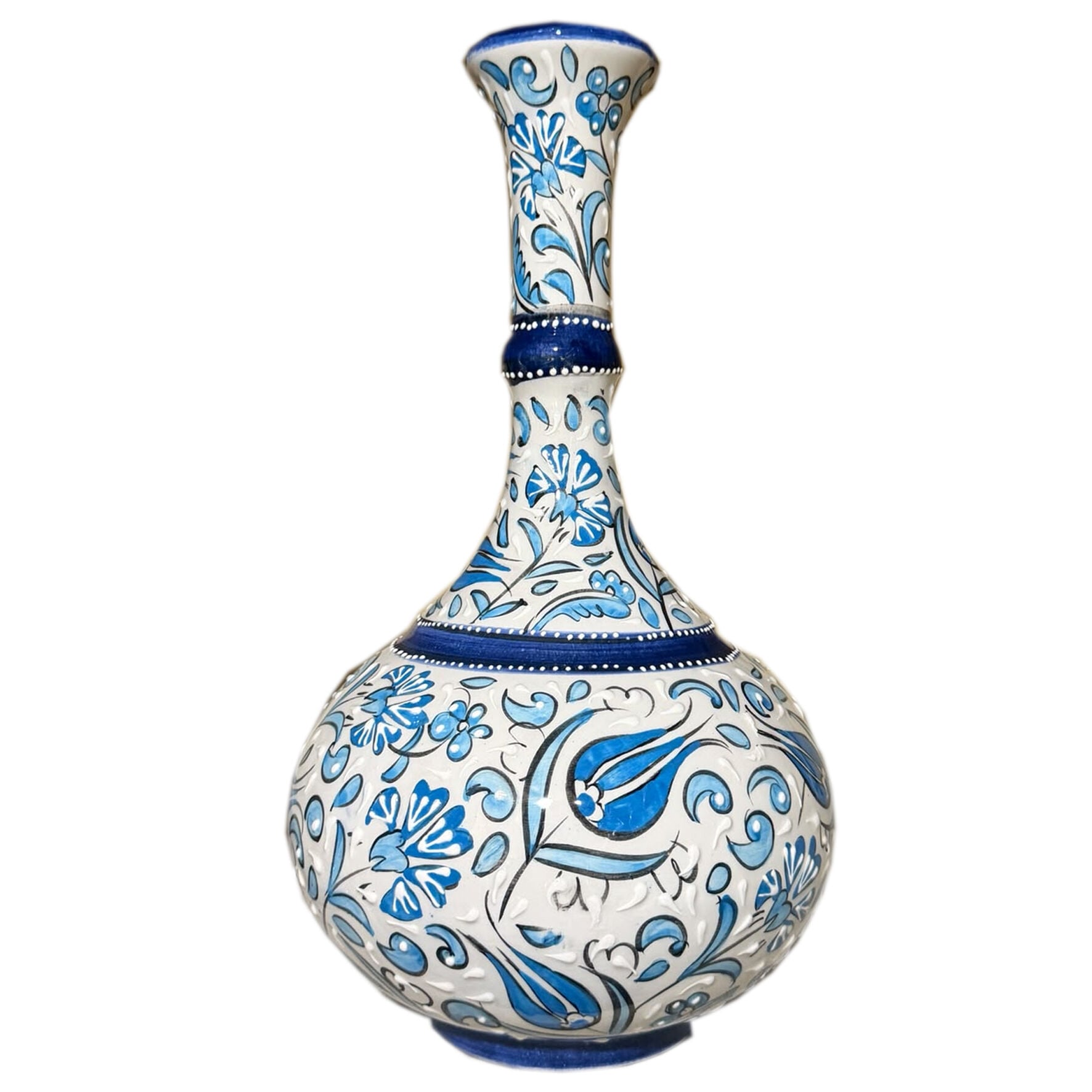 30cm Kütahya Gözyaşı Hediyelik Vazo
