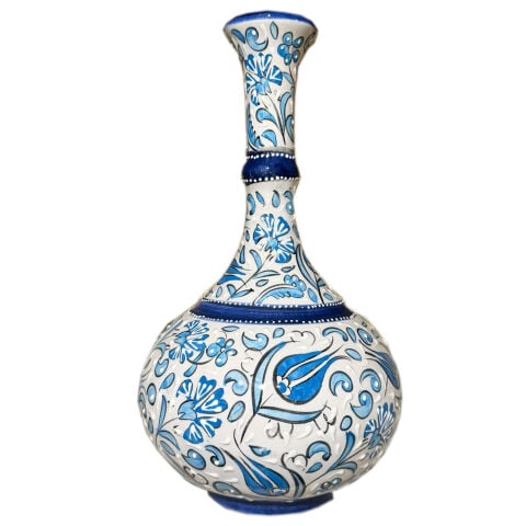 30cm Kütahya Gözyaşı Hediyelik Vazo