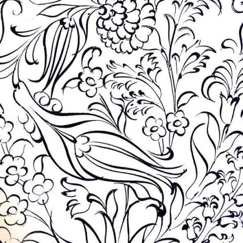 Siyah Çini Tahrir Boyası