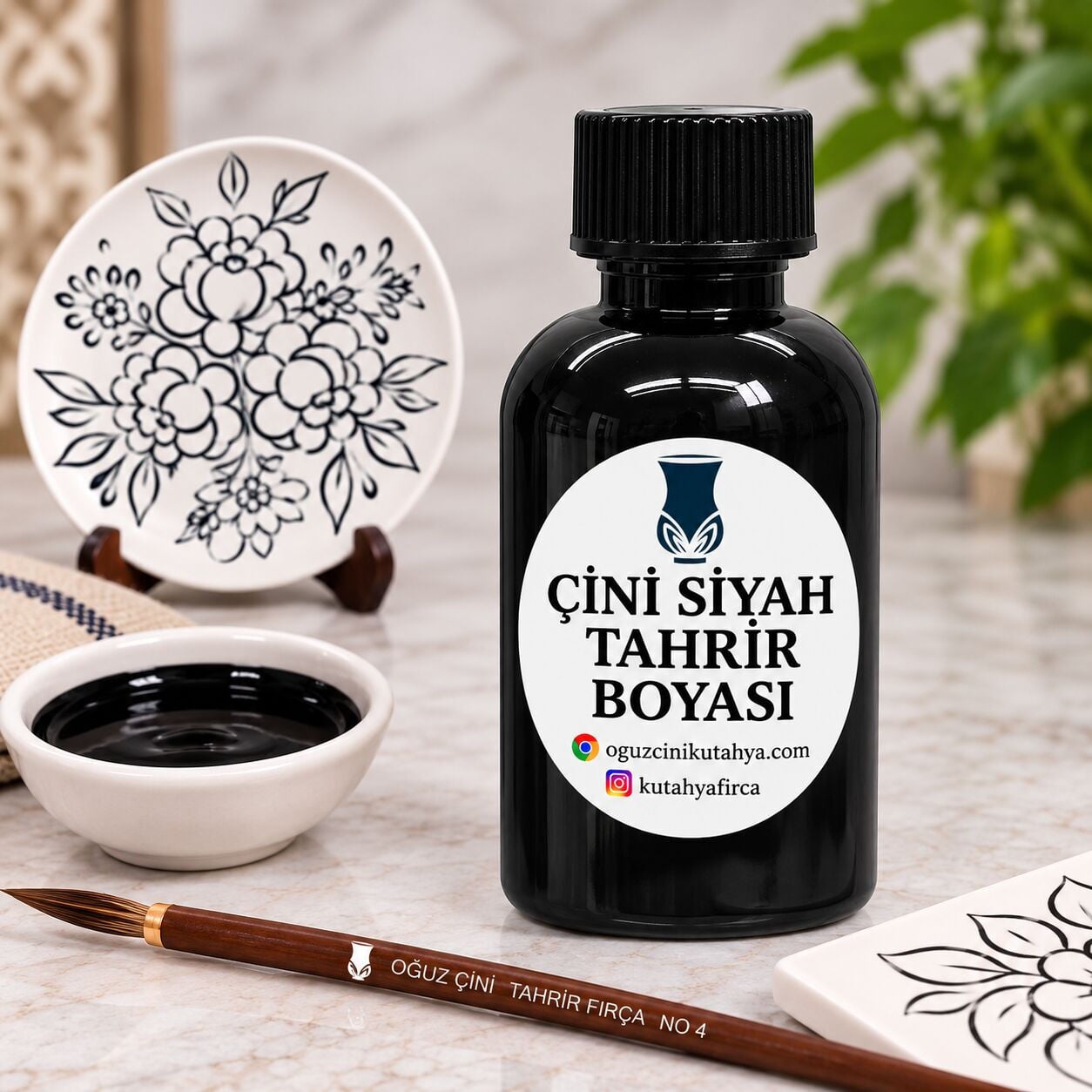 Siyah Çini Tahrir Boyası