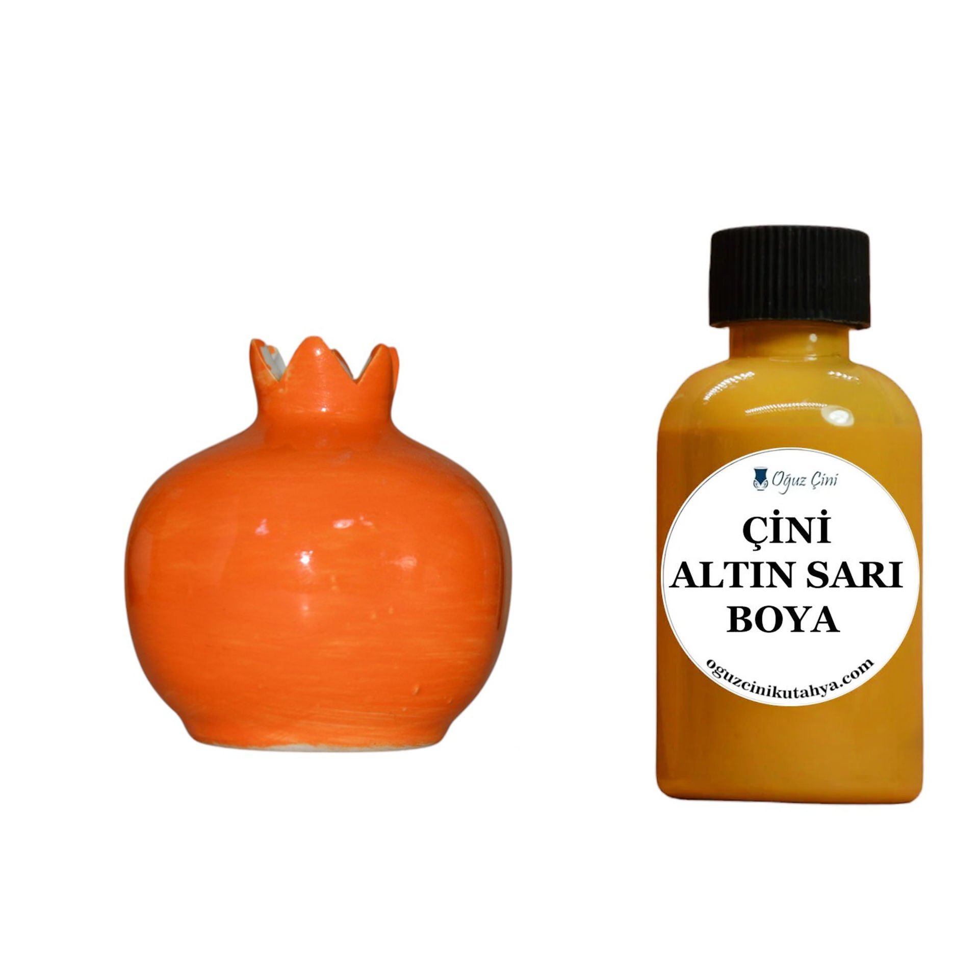 Altın Sarı Çini Boyası Sıraltı