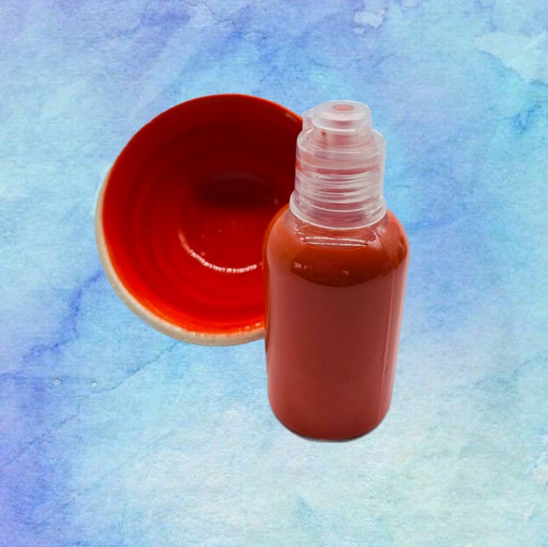 Turuncu Çini Boyası Sıraltı