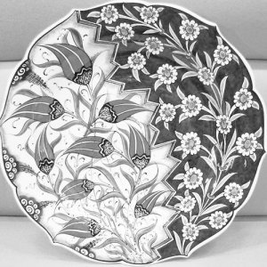 18cm Tabak Deseni 24