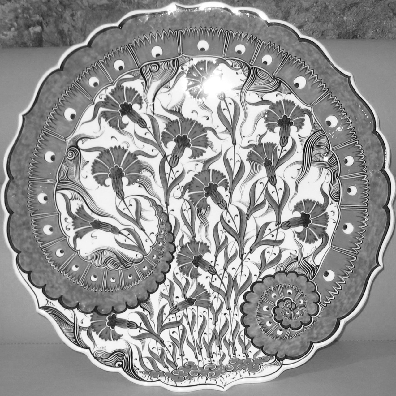 18cm Tabak Deseni 25