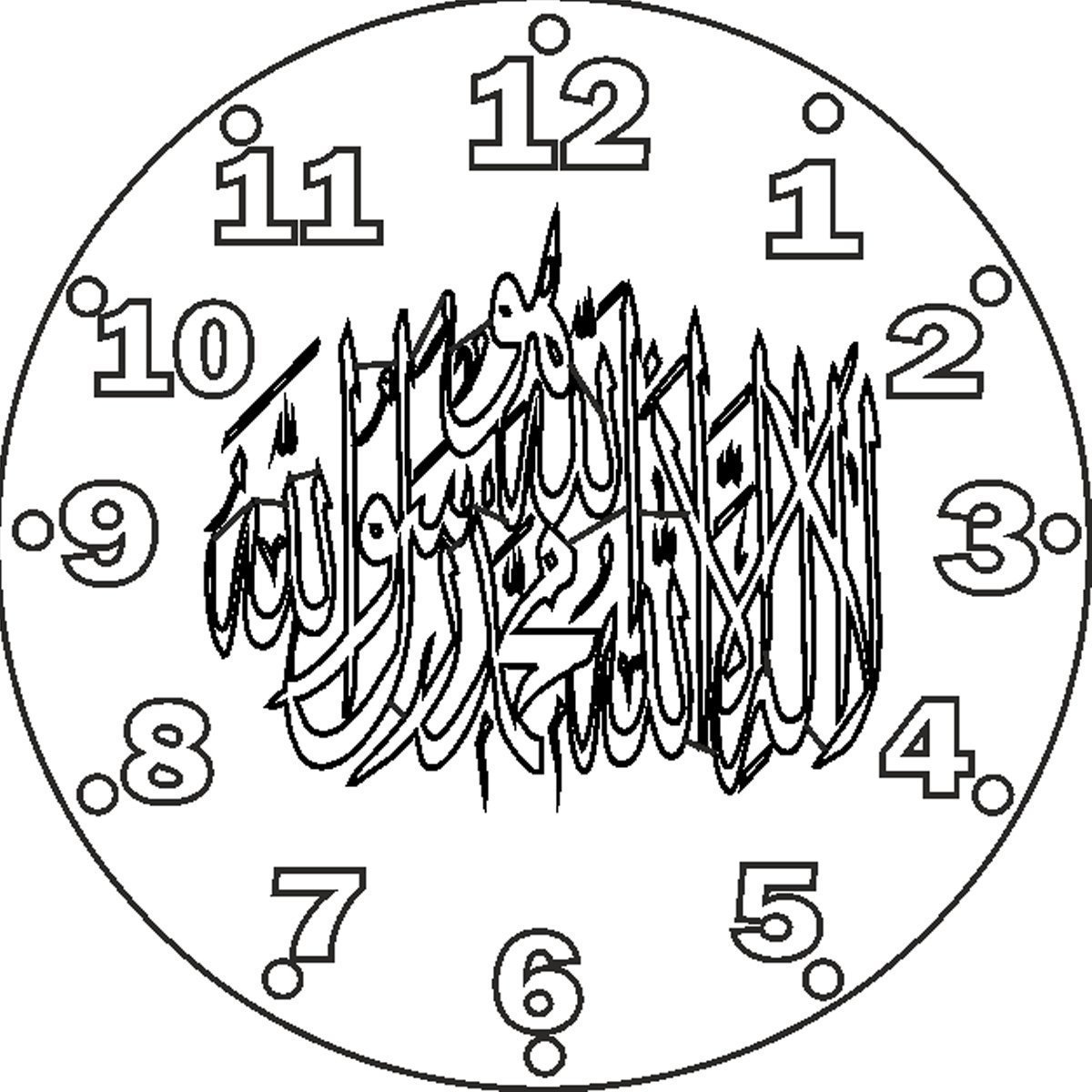 30cm Saat Deseni 7