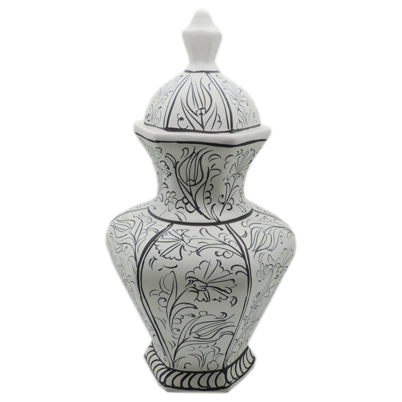 Boyanabilir Tahrirli Bisküvi 33cm Altıgen Küp