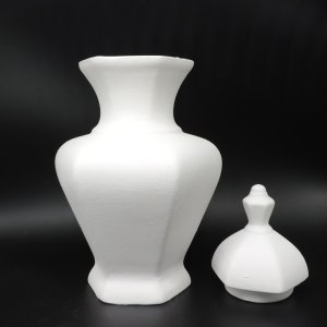 Boyanabilir Tahrirli Bisküvi 33cm Altıgen Küp