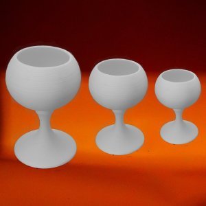 Bisküvi Kibar Bardak Seti Üçlü