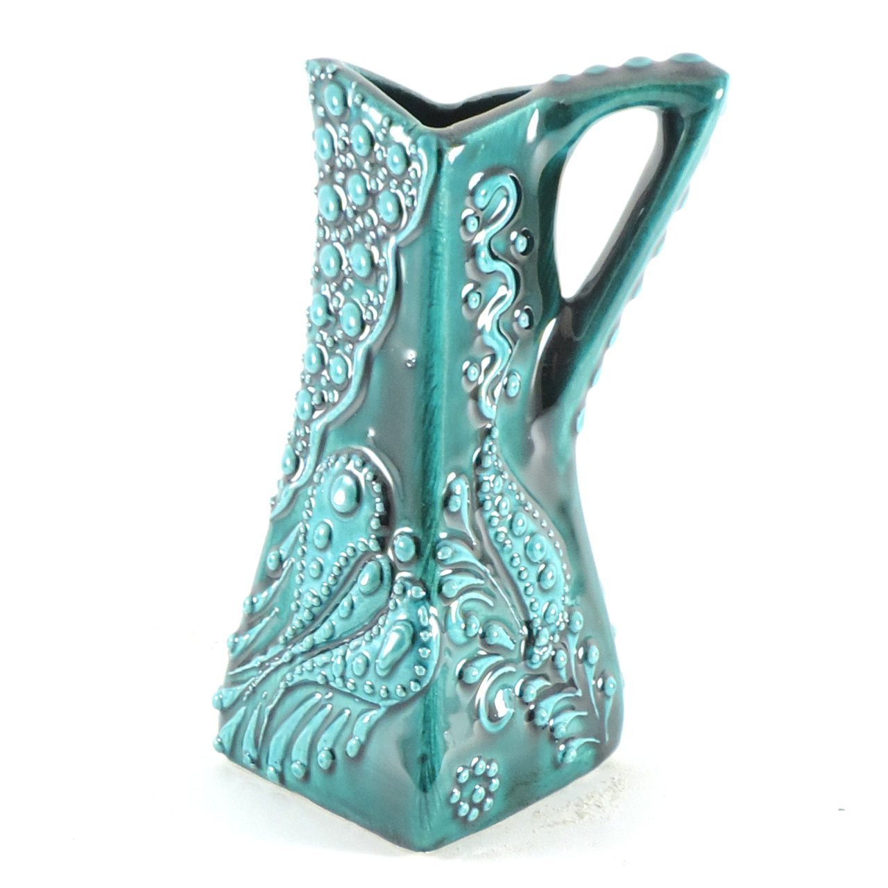 Oğuz Çini Saplı Vazo