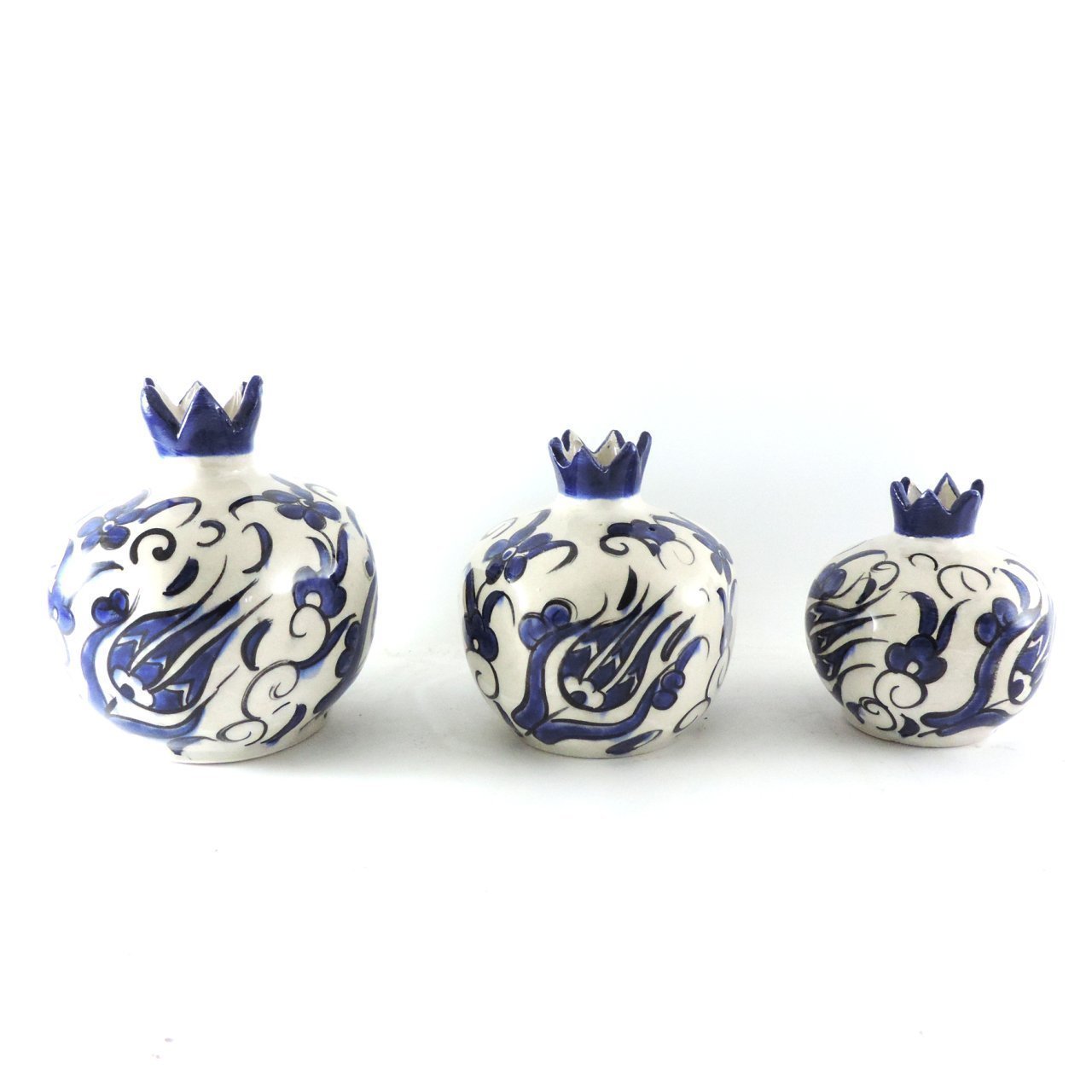 Oğuz Çini Mavi Nar Seti