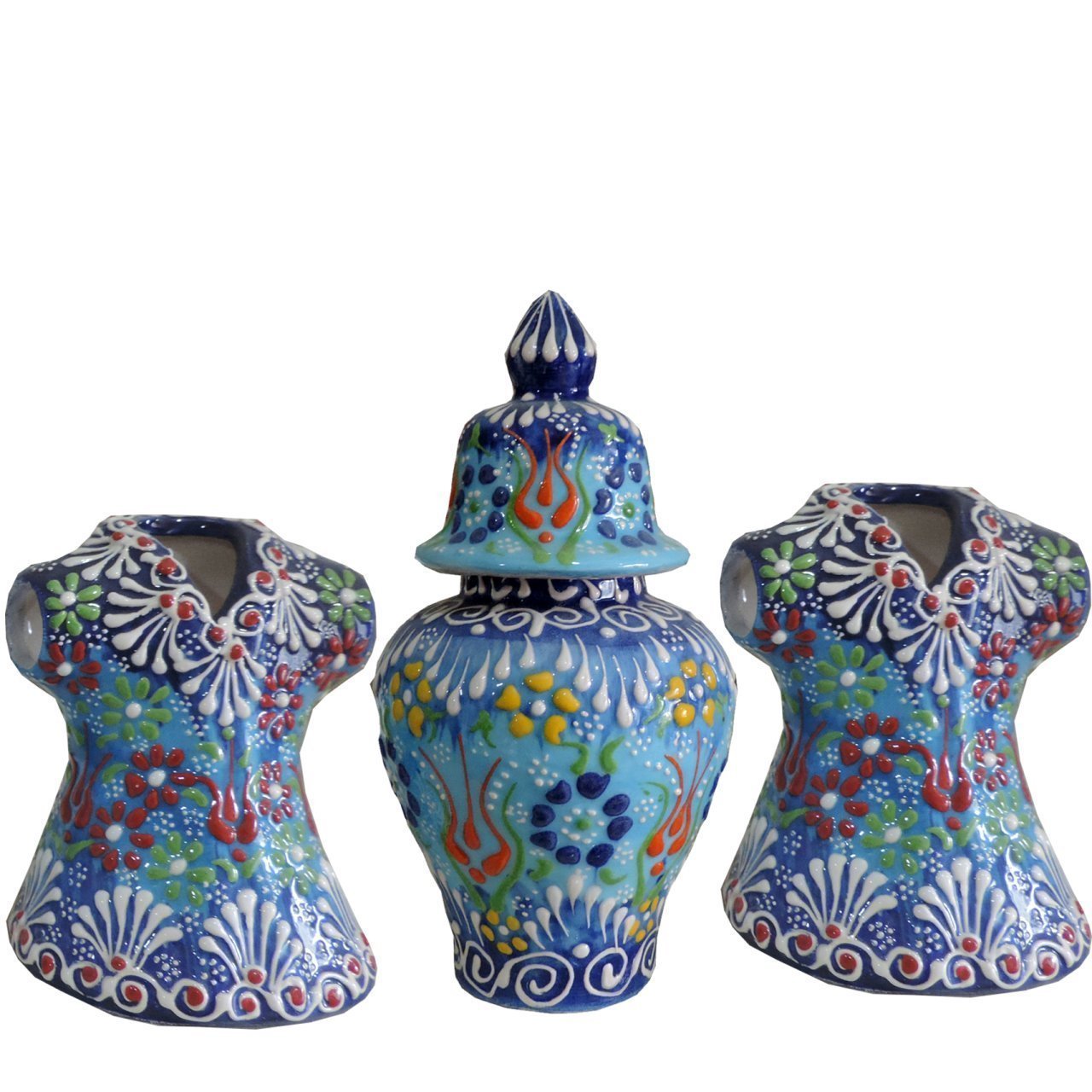 Oğuz Çini Kaftan Küp Seti