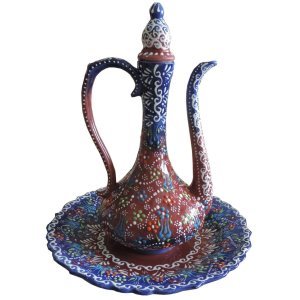 Oğuz Çini Özel İşlemeli İbrik