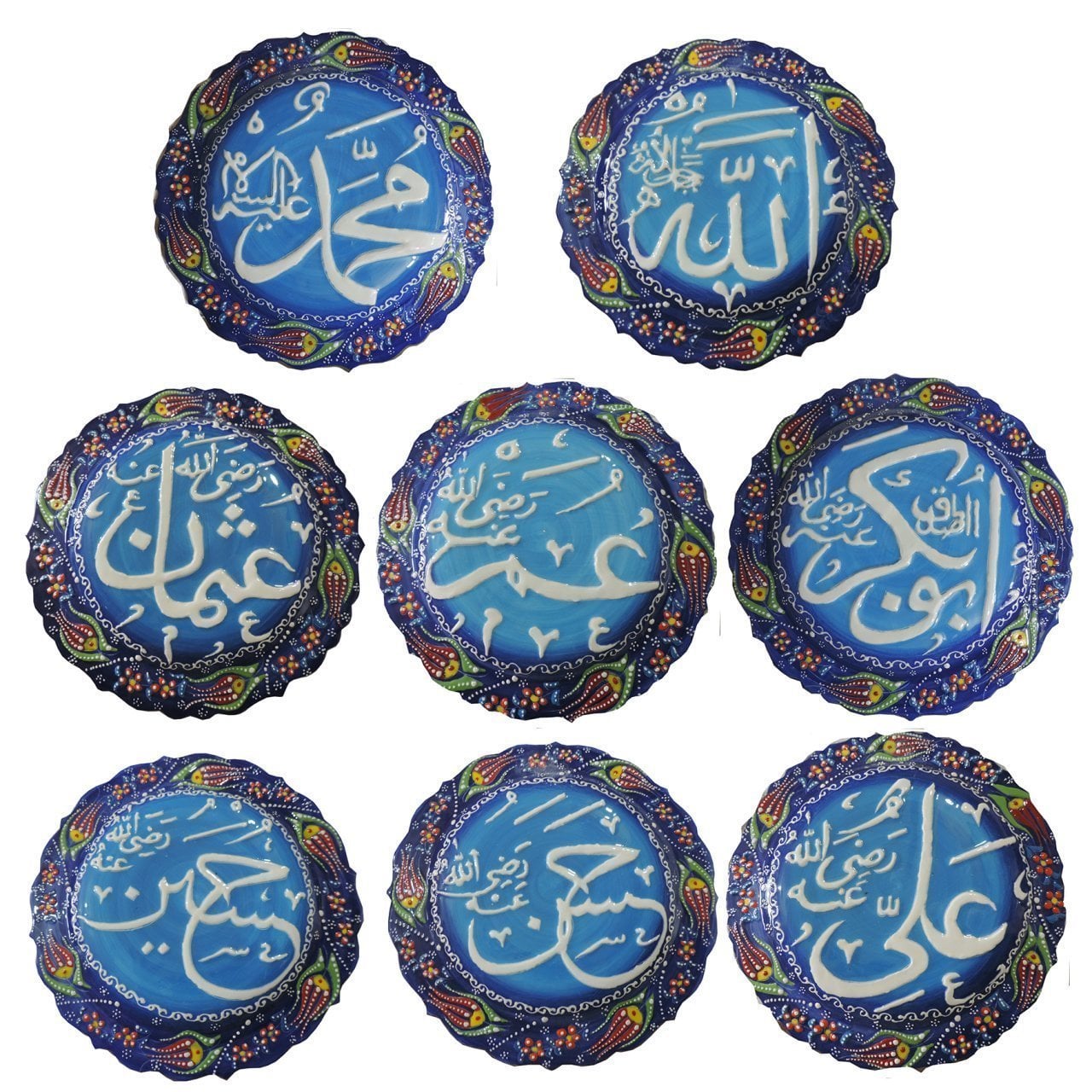 Oğuz Çini Sekizli Cami Takımı