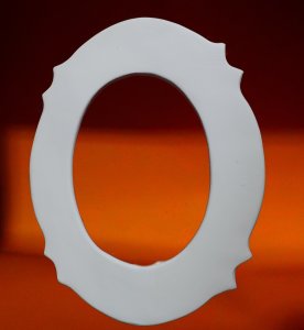 Bisküvi 34cm Oval Ayna